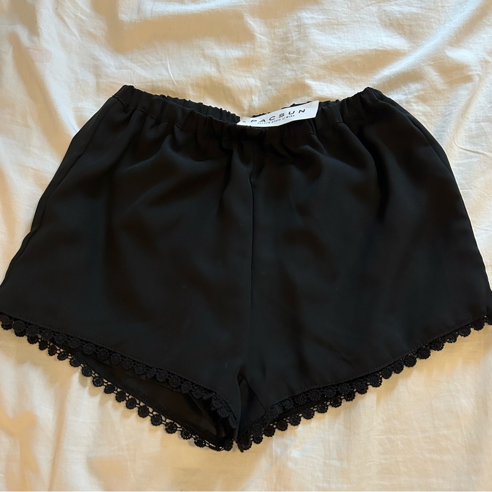 NWT Ladies Black Dress Shorts